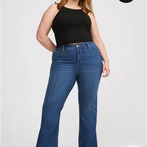 Torrid Sky High Flare High Rise Jeans